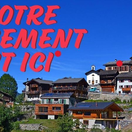 Gite Du Pelerin-Chalet De Montagne Orsières Exteriör bild