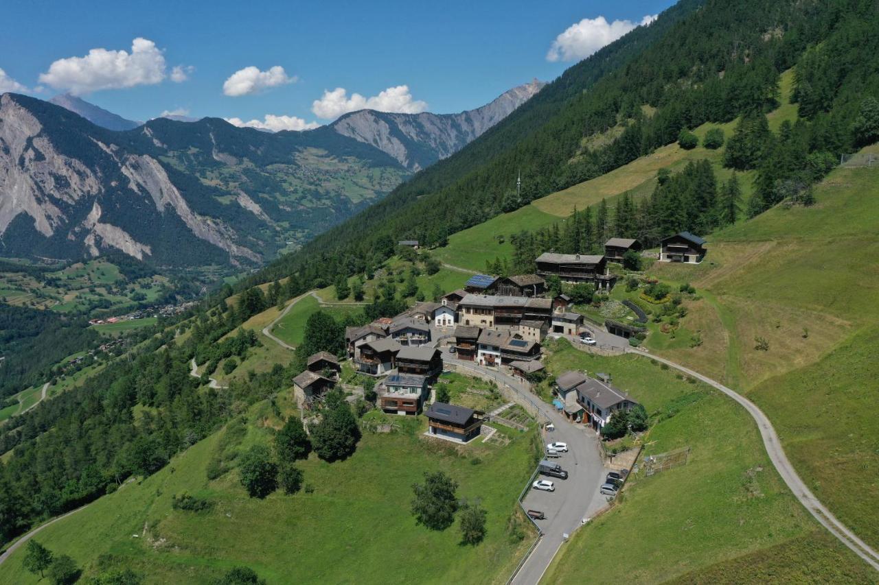 Gite Du Pelerin-Chalet De Montagne Orsières Exteriör bild