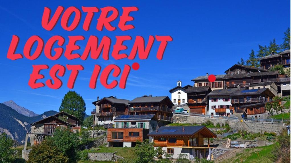 Gite Du Pelerin-Chalet De Montagne Orsières Exteriör bild